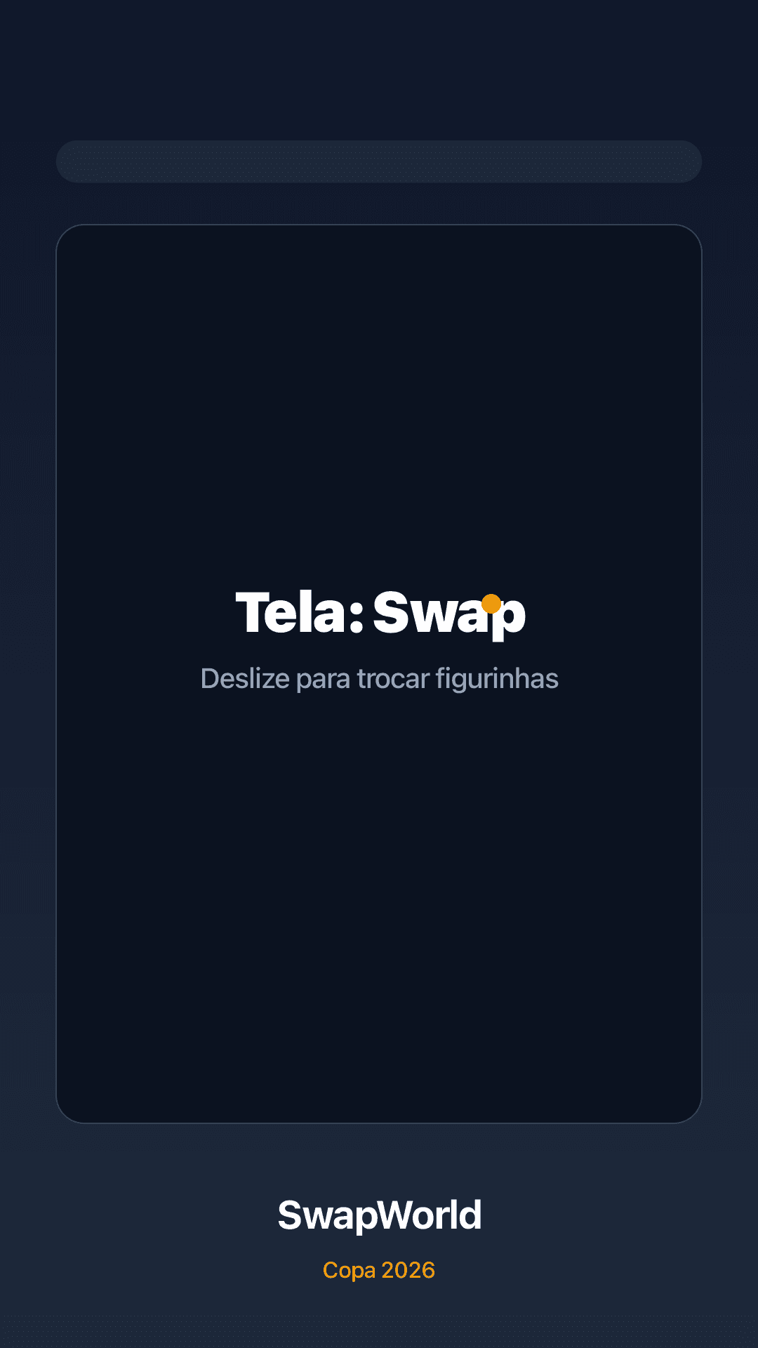 App SwapWorld em ação